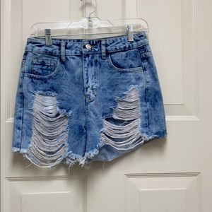 Jean shorts